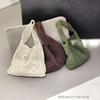 Wax Rope Woven Tote Bag YP New Niche Shoulder Armpit Bag Trendy Hollow Beach Handwoven Bag