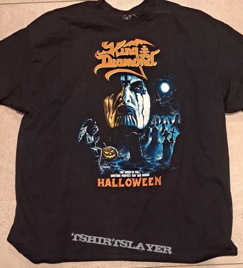 Vtg style King Diamond Halloween short sleeve black color shirt VK01294 Unisex T-Shirt S