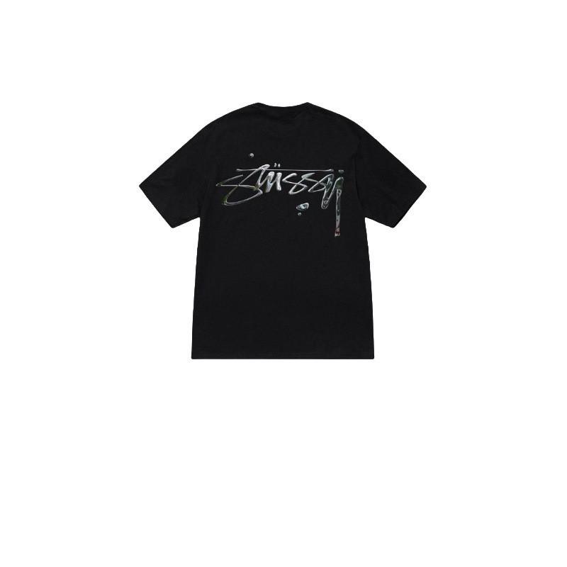 2026SS Letter Print T-Shirt Streetwear Loose Fit Couple Tee Short Sleeve