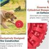 Durable Dog Chew Toy for Aggressive Chews, Solid Tire, Non-Toxic Resistant Rubber Teeth Cleaning Toys
