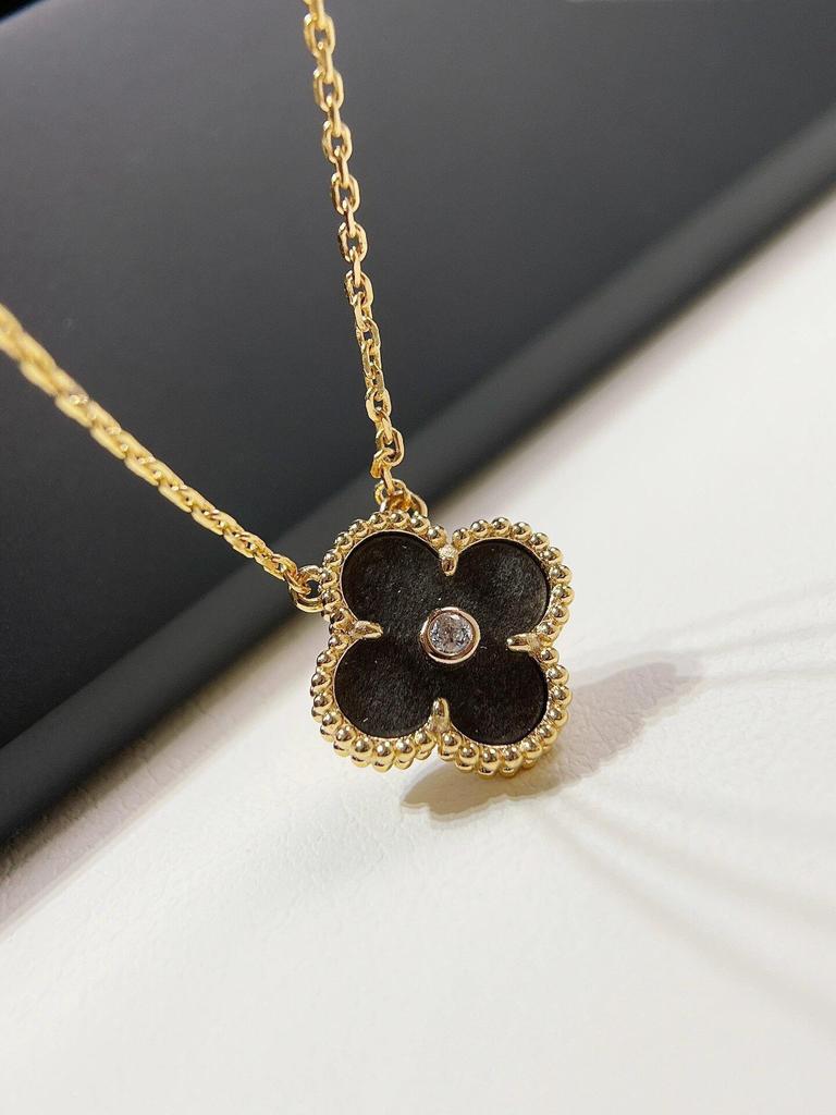 Złota Bransoletka i Naszyjnik z Czterolistną Koniczyną, Platerowane 18K - Idealny Prezent na Urodziny Dziewczyny