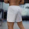 Herren Quick Dry Sportshorts Elastischer Bund Trainings-Laufshorts mit Taschen