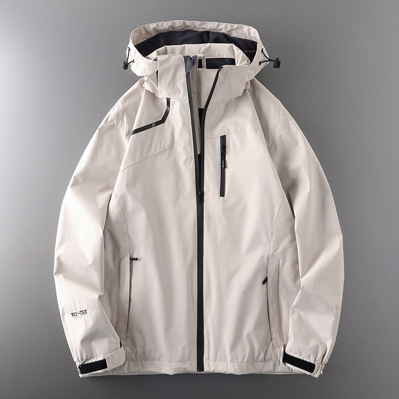 Spring & Fall Men's Windproof Waterproof Export Export Shell Jacket