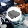 Leather Car Armrest Mat Uiversal Interior Auto Armrests Storage Box Mats Dust-proof Cushion Cover Armrest Protector W/Organizer