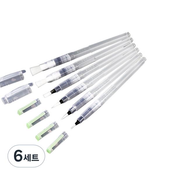 

Набор водяных кистей из 6 предметов, 6 комплектов, самый популярный косметический аксессуар в Корее.