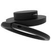 Support pour smartphone - celly - snapring - noir - plastique - 1 unité