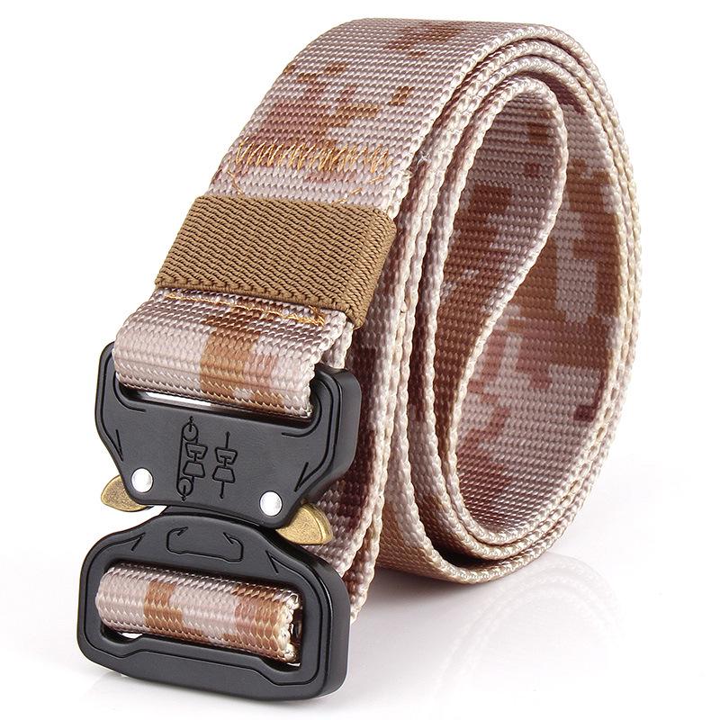 Outdoor Tactics Camouflage Belt Multifunctional Nylon Tooling Outer Belt Outdoor Training Belt