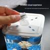Creative Ultra White Square Betta Fish Tank for Home Decor