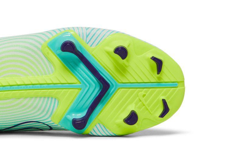 Kids' Sneakers Nike Mercurial Superfly 8 Academy MG GS 'Dream Speed - Barely Green Electro Purple'
