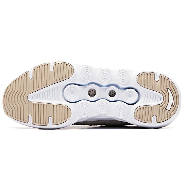 Anta Energy Ring Lightweight Low-Top Running Shoes Men sneakers Gray White 91925561-2