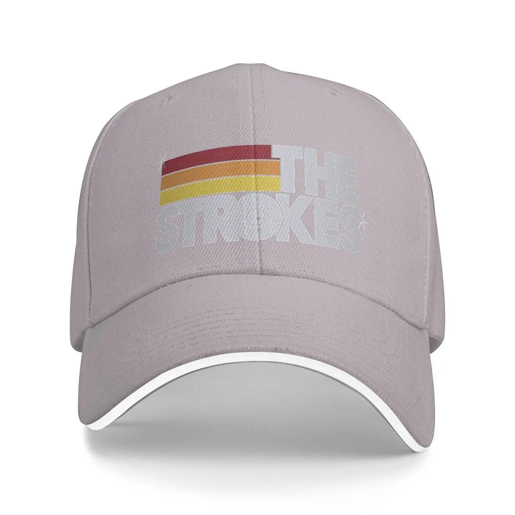 The Strokes Band Casual Baseball Cap Spring Trucker Hat Sun Tennis Skate Snapback Cap Unisex Adult Yk Cool Baseball Caps