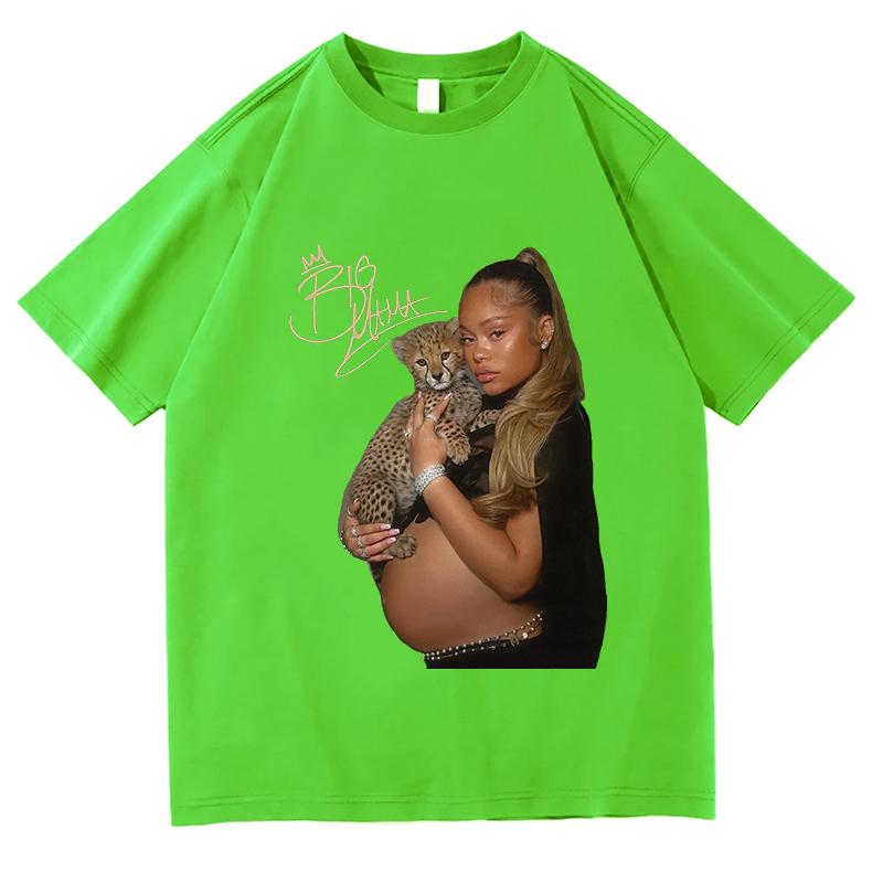 

Latto Business Personal T-Shirts Merch Women Clothes Trend Casual Pure Cotton Fashion Casual Aesthetic Short Sleeve Tops Clothes 4XL