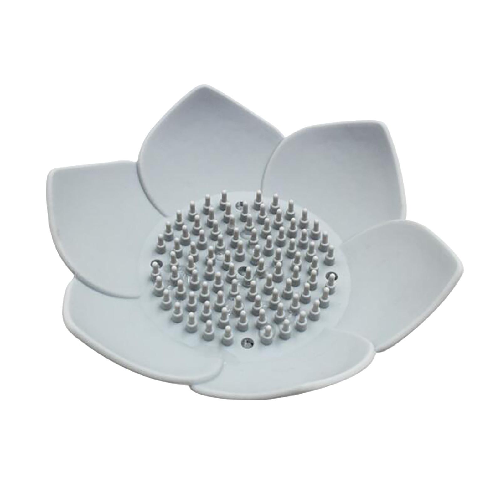 

Силиконовая коробка для мыла Силиконовое мыло для хранения в ванной комнате Мыло для хранения серый