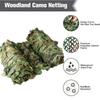 4Mx5M/4Mx6M Hunting Camouflage Nets Woodland Training Camo Netting Car Covers Shade Sunscreen Camping Sun Shelter Privacy Cloth