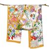 POBING Twill Silk Scarf Women Poncho Hand Rolled Zoo Animals Printed Long Scarves Wraps Bandana Big Shawl Hijabs Female Foulards