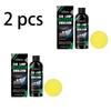 Homonth Car Headlight Maintenance Kit, Headlight Cleaning and Stain Removal, Headlight Scratch Renovation and Polishing Care Kit 100ml
