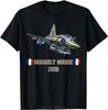 France Military Jet Fighter Dassault Mirage 2000D Cotton Tshirt Casual Summer Oversized T-shirt Men's Clothing Unisex Tops Tees