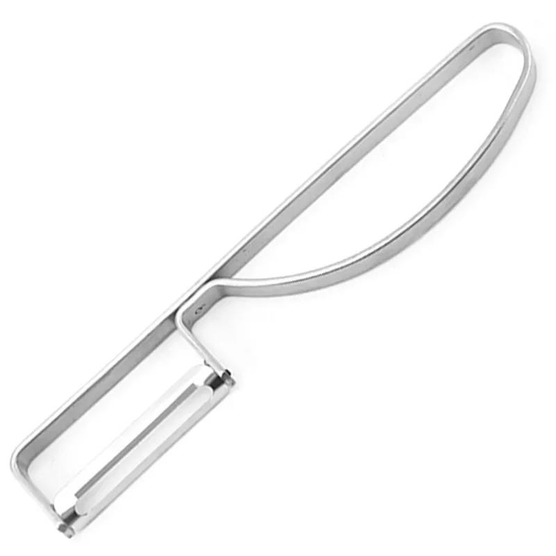 Schäler Gemüse Obst Edelstahl Kohl Reiben Salat Kartoffelschneider Küchenzubehör Kochutensilien Breite Öffnung