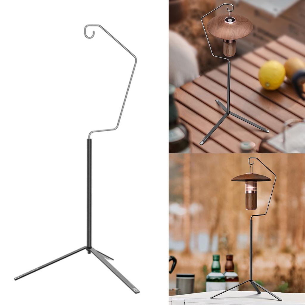 Multipurpose Lamps Holder Light Weight Camping Lanterns Stand Portable Outdoor Lanterns Hanging Rack Support Stand Bracket