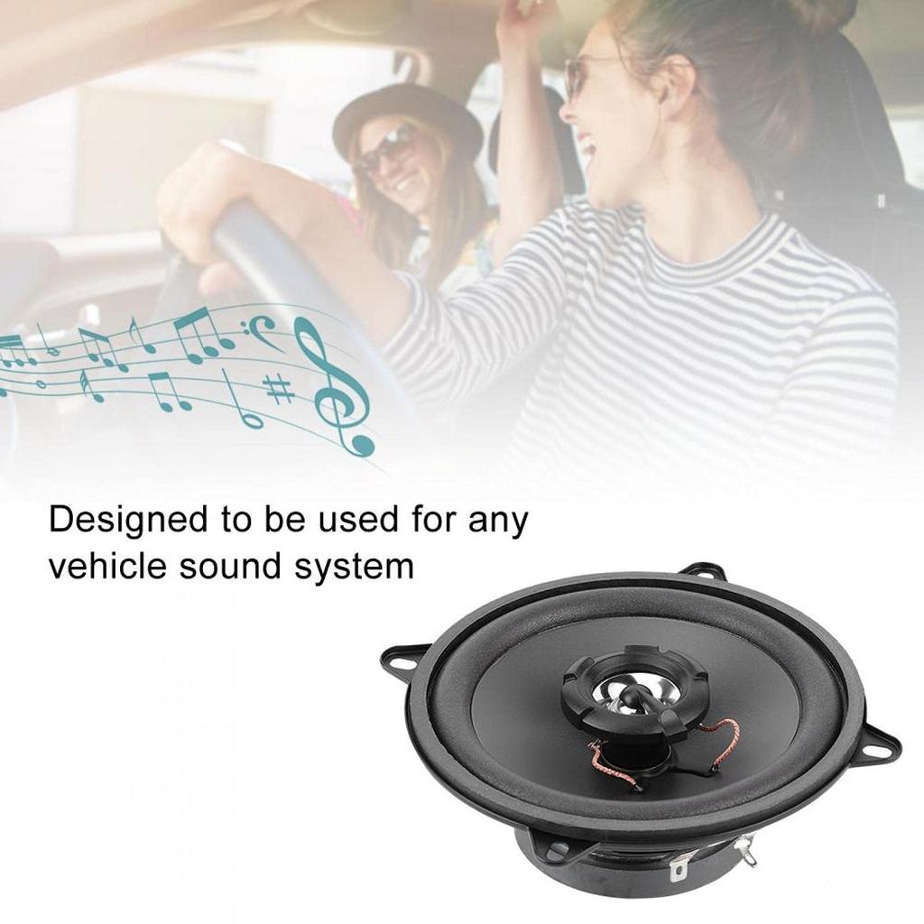 Coaxial Speaker 12V 5 Inch 400W High Sensitivity Stereo Loudspeaker for Car Audio System (14*14*6cm)