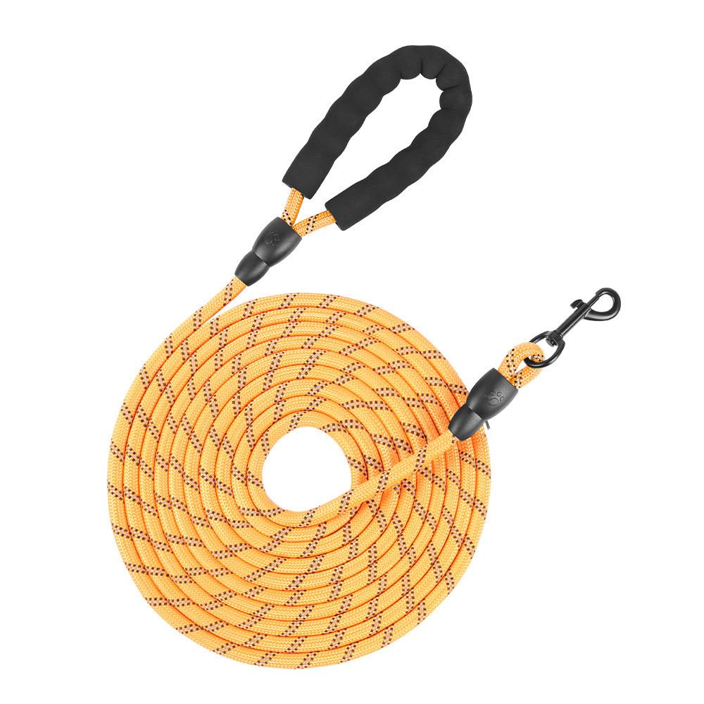 Outdoor Dog Leash Nylon Reflective With Antibreaking Features For Active Pet Walks