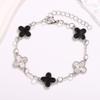 Fashion Light Luxury Four Leaf Clover Bracelet Delicate Versatile Jewelry For Women