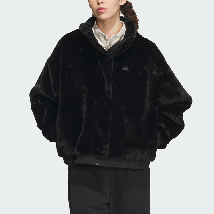 Adidas City Escape Mid-Weight Casual Sports Jacket Women Outerwear Black IP7044