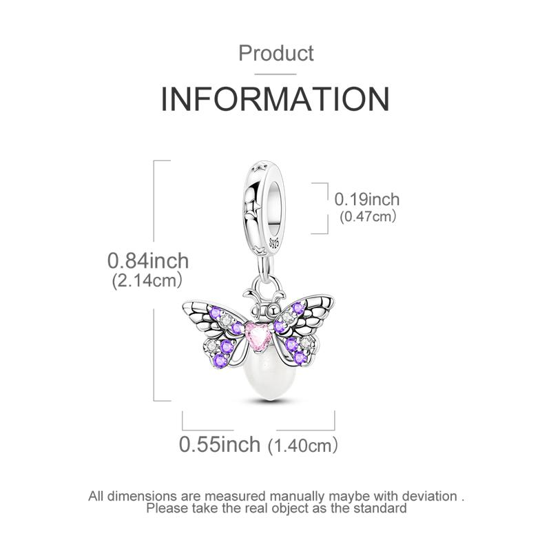 Charm S Copper Original Lucky Gift Charms Beads Fit Pendant Charm Bracelet Dangle For Women Diy Fine Jewelry Making