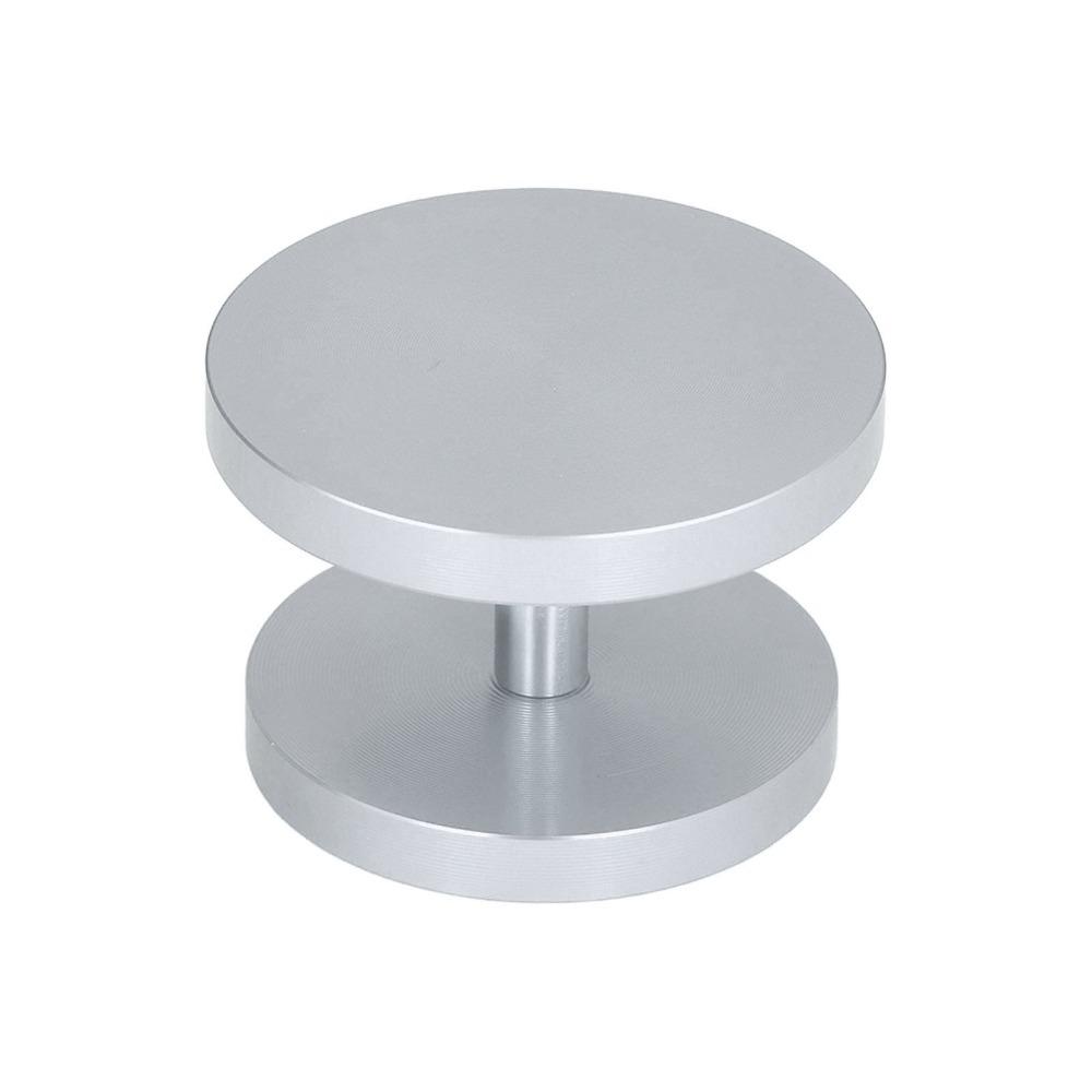 Dual Sided Double Head Tamper Aluminum Material Coffee Powder Hammer  Coffee Preparation серебряный