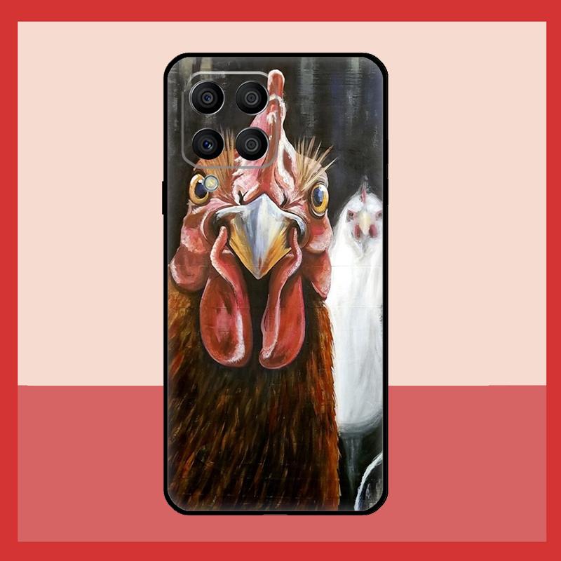 

Cock Rooster Chicken Case For Samsung Galaxy M52 M32 M53 M16 M11 M21 M31 M35 M12 M13 M14 M15 M36 M56 M55 M34 M54 Samsung M33