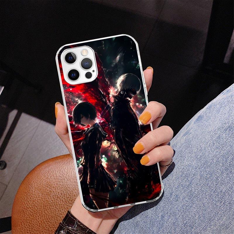 G-Ghoul Tokyo Touka Kirishima Phone Case For iPhone 17 Air 16 Pro Max 16E 15 + 14 Plus 11 12 13 Mini 7 8 SE Gift Print Cover Fun
