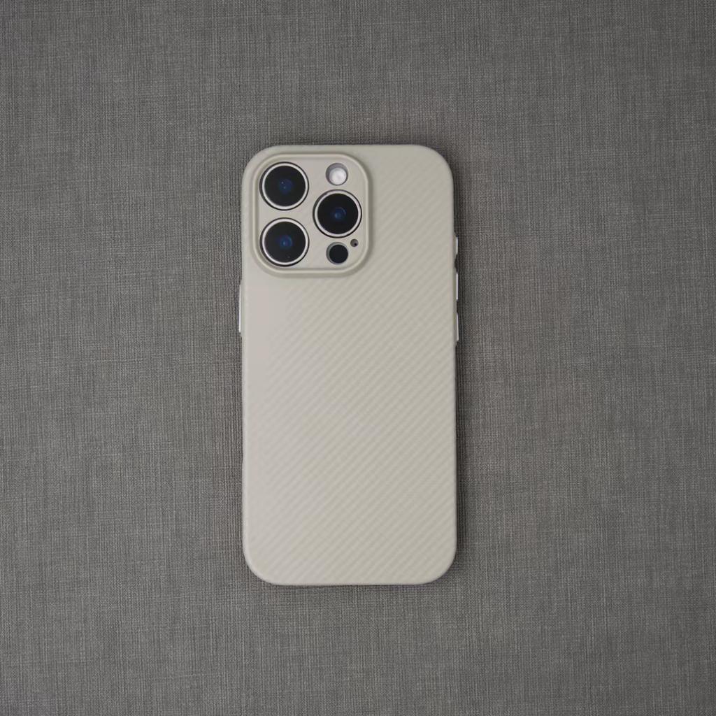 Transparent Carbon Fiber Pattern Case For iPhone 16 15 14 13 12 Pro Max Plus 16E Ultra Thin Cooling Matte Slim Shockproof Cover