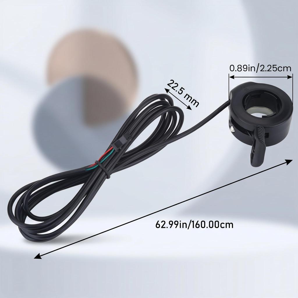 Electric Bicycle Thumb Twist Throttle Easy To Install Easy To