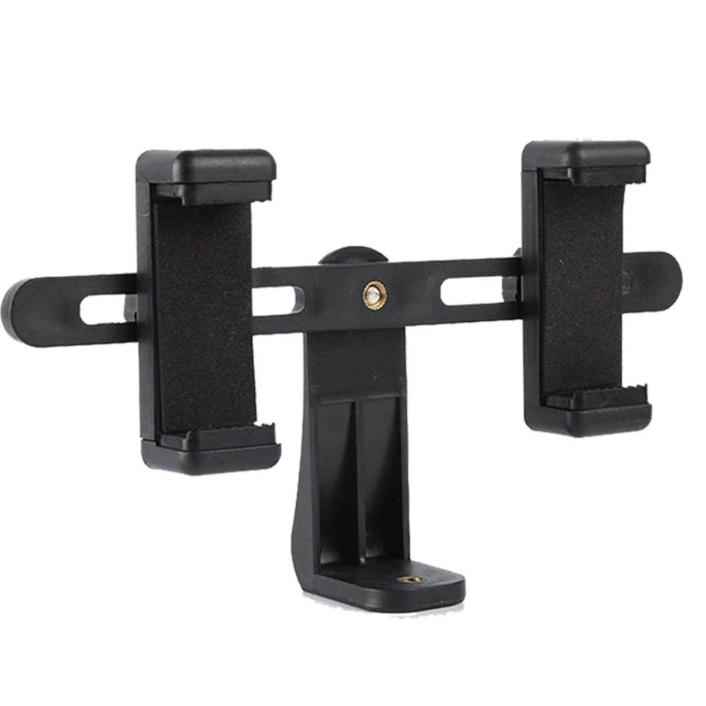 Clip Mobile Live Bracket Phone Tripod Holder Smartphone Tripod Clip Dual Device Hand-Held Holder