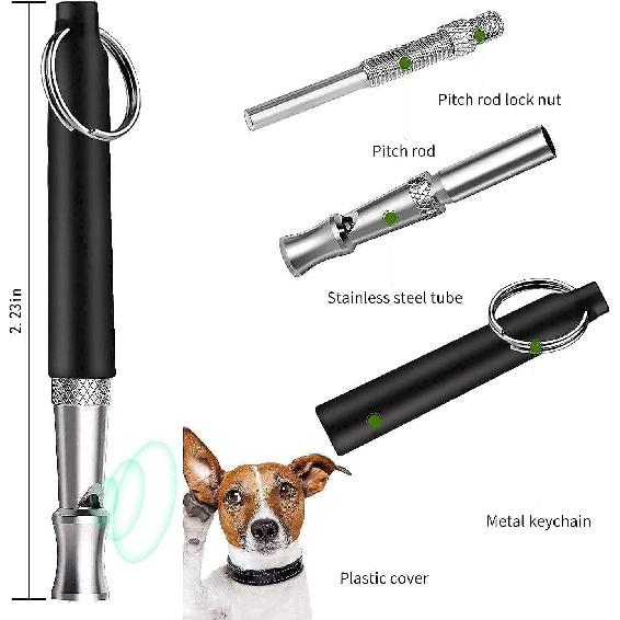 Ultrasonic Dog Whistle for Dogs Animals Stop Barking Recall Training Pet Accessories Professional Silent Dog Whistle 4