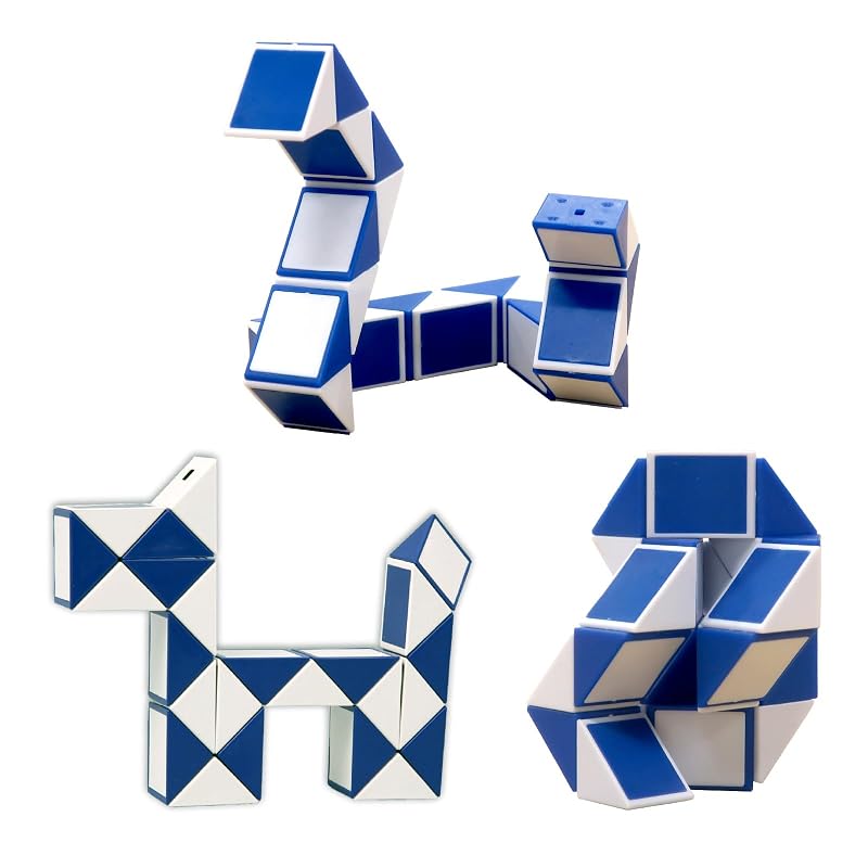 Artec Educational Toy 3D Puzzle, Flexible Educational Puzzle Mini, Blue 7168