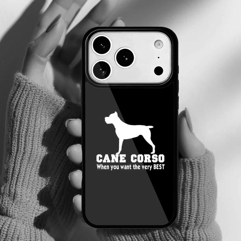 Italian dogs Cane Corso mastiff Phone Case for iPhone 17 16 15 14 13 Pro Max Back Cover for 12 11 Pro Coque