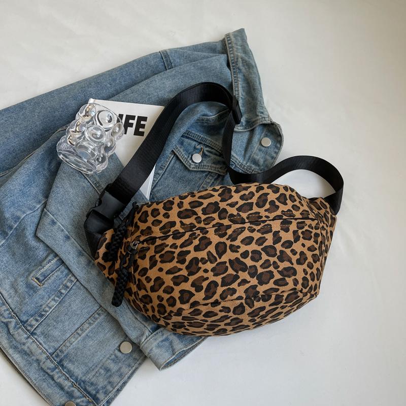 Kapten & Son Skara LEO crossbody tas S leopard | 023101-Panter