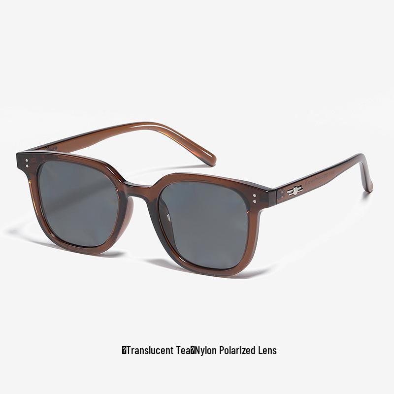 

HD Nylon Large Frame Polarized Sunglasses for Women - Slimming, Stylish, UV Protection, High-End Feel
