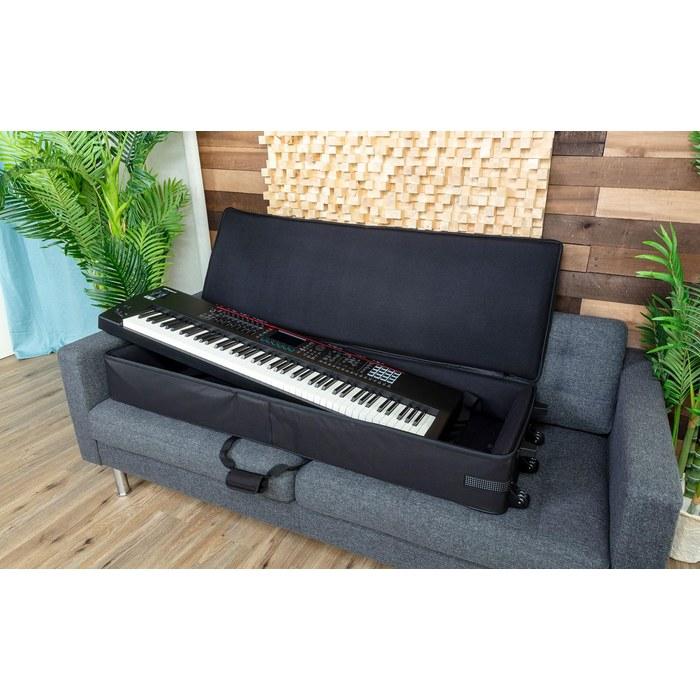 Roland SC-G88W3 Keyboard Soft Case for 88 Keys, with Casters, Black