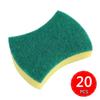 10/20PCS Car Cleaning Sponge Double-layer Design Magic Dirt Removal Sponge Block For Car Household Office