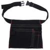 Rubonarie Apron Bag, Pocket Pouch, Waist Pouch, Multi-Function Pocket, Small Item Storage, Work, Stationery (Black)