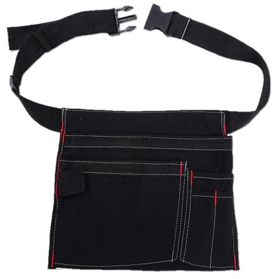 Rubonarie Schürzentasche, Tasche, Hüfttasche, Multifunktionstasche, Aufbewahrung für kleine Gegenstände, Arbeit, Schreibwaren (Schwarz)