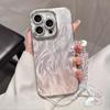 Silver Feather Yarn for Apple 15promax Mobile Phone Case for IPhone16 New 13 Series 12 High-end 14plus Set