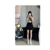 Casual Shorts Women's Washed Cotton Overalls Loose High Waisted Wide Leg Pants Women's Three-quarter Pants