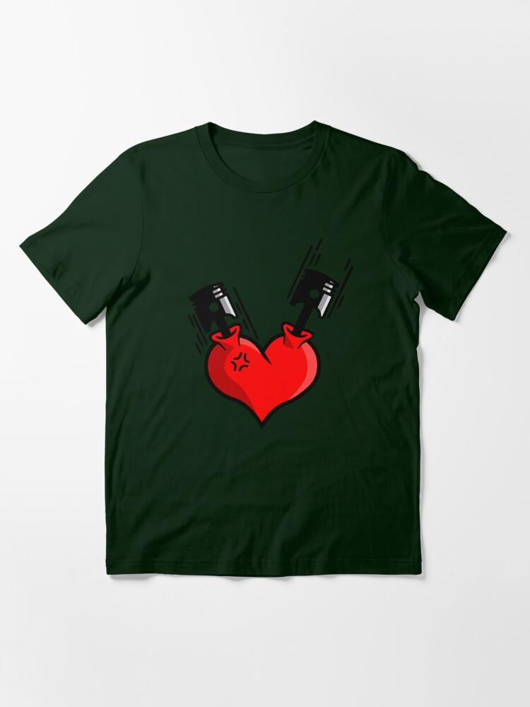 Machine Head Heart Engine (4) Essential T-Shirt