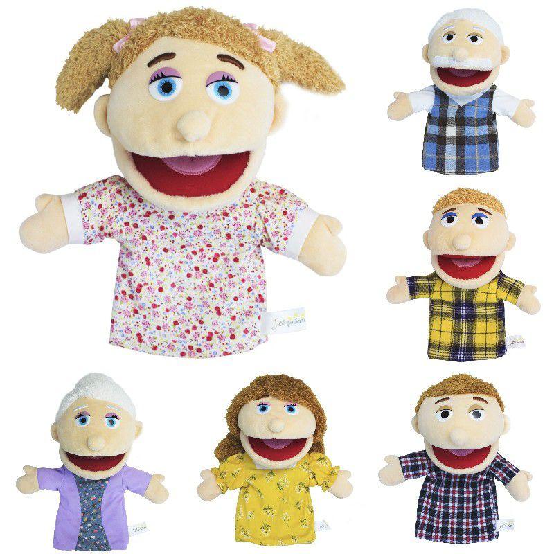 Soft And Durable Open Mouth Plush Doll Hand Puppet For Fun And Learning