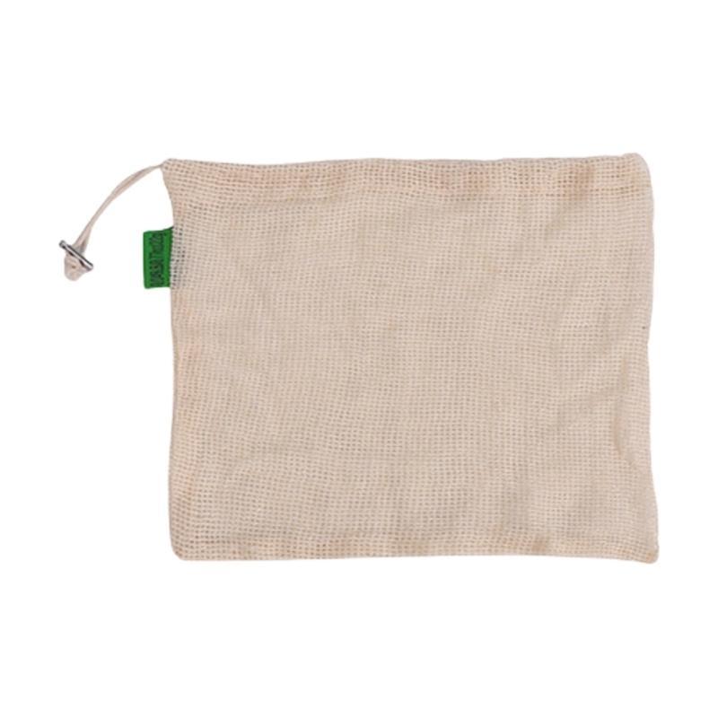 Reusable Cotton Mesh Produce Bags Drawstring Fruit Bags For Vegetables And Fruits User Friendly Storage Solution 1490₽
