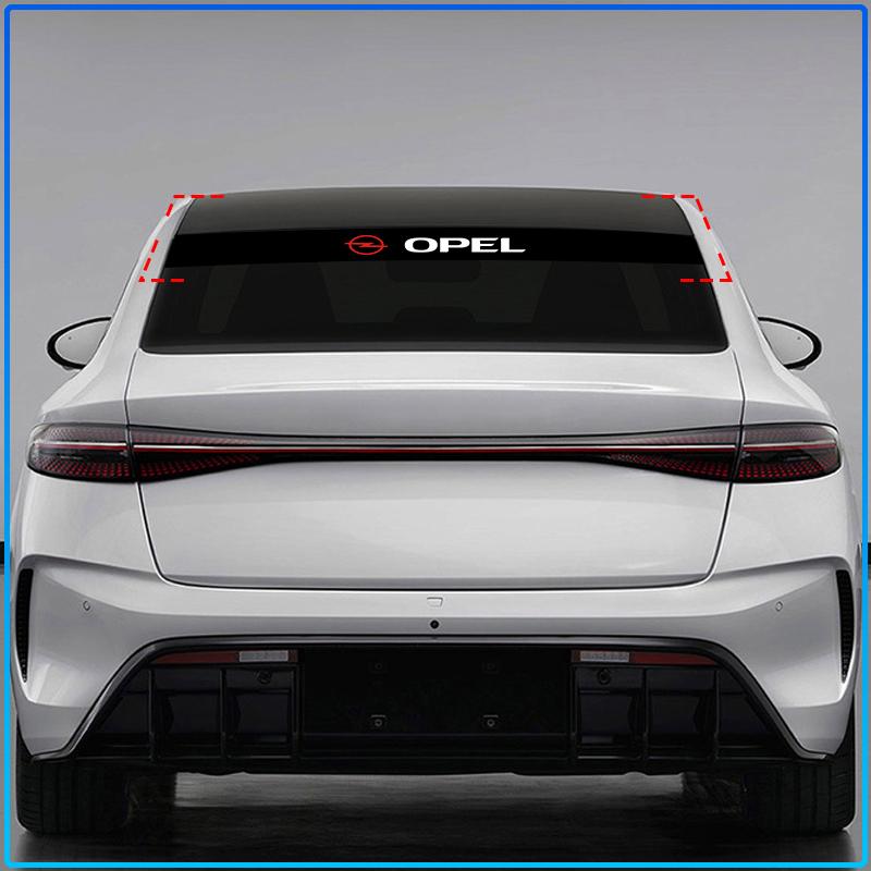 Car Front Windshield Stickers Front and Rear Decorative Decals Sticker For Opel Astra C G H Insignia J K Zafira B Corsa Vectra C Corsa C
