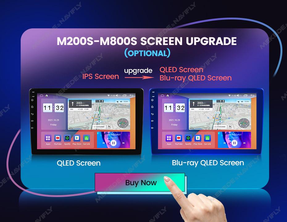 Mitsubishi Pajero V73 Central Control GPS Navigator with Wireless CarPlay